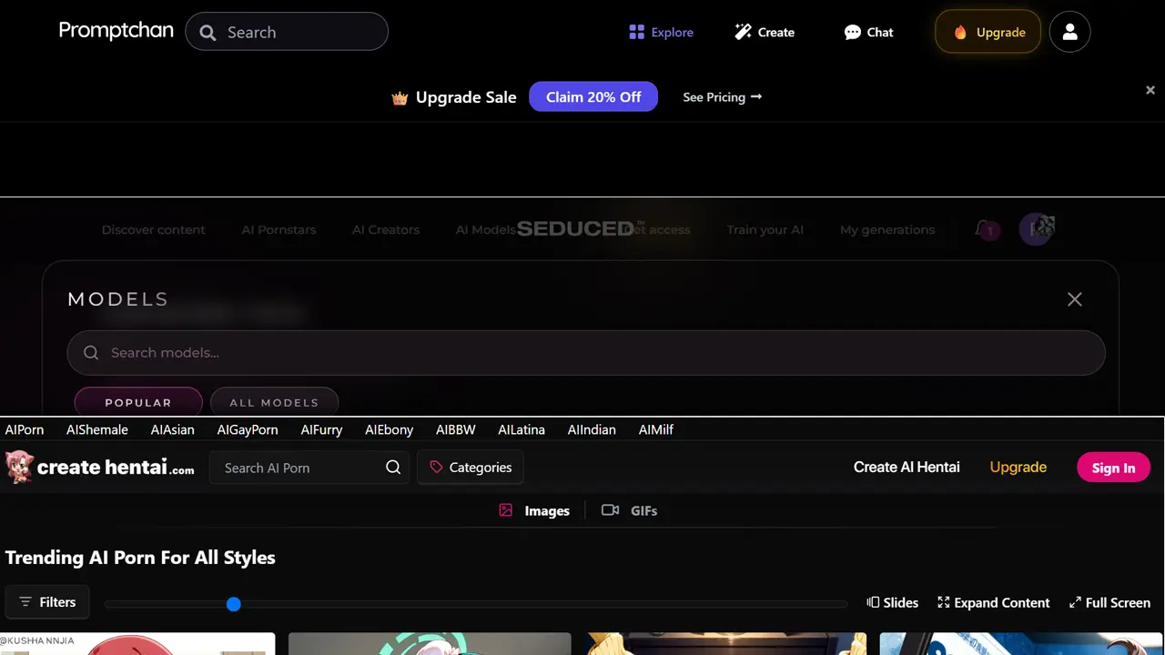 AI Hentai Oluşturucuları: Öne Çıkan Seçenekler